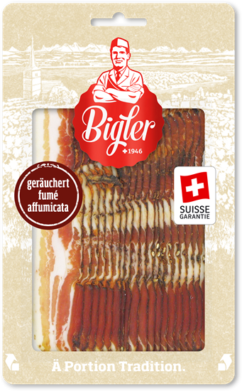 Pancetta di campagna affumicata - Bigler