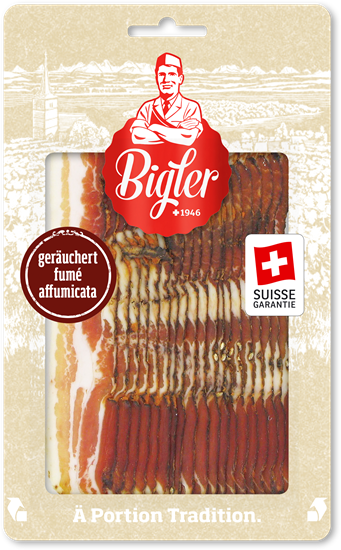 Lard de campagne fumé - Bigler