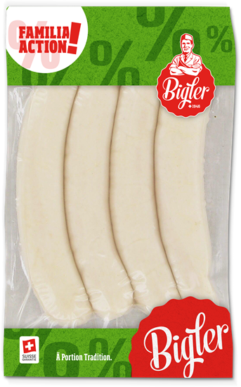 Saucisse à rôtir x4 - Bigler