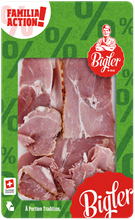 Rebibes de jambon bernois à la borne 