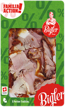 Rebibes de jambon braisé