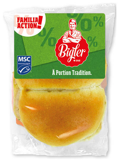 Pain au lait au thon MSC - Bigler