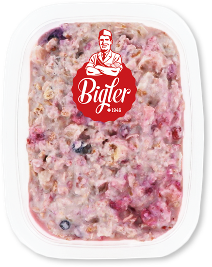 Birchermüesli Beeren mit Schweizer Joghurt - Bigler