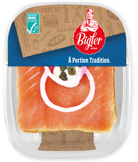 Canapé au saumon ASC - Bigler