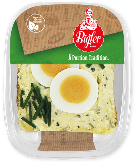 Canapé aux oeufs - Bigler