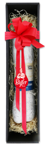 Salsiccione Nostrano en boîte cadeau - Bigler