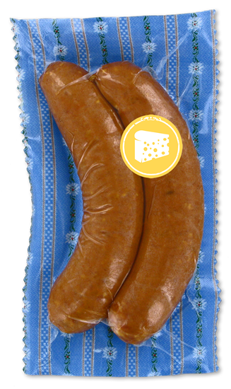 Schwingerwurst mit Käse - Bigler