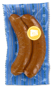 Saucisse du lutteur au fromage