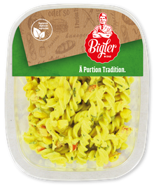 Fusilli Curry Salat