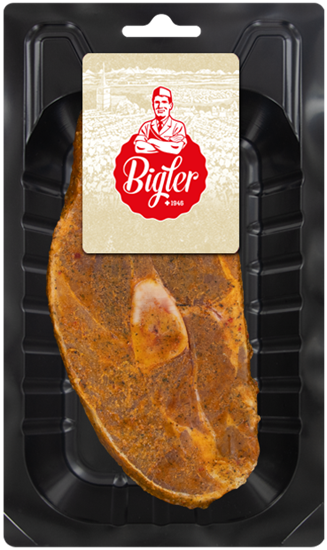 Holzfällersteak mariniert  - Bigler