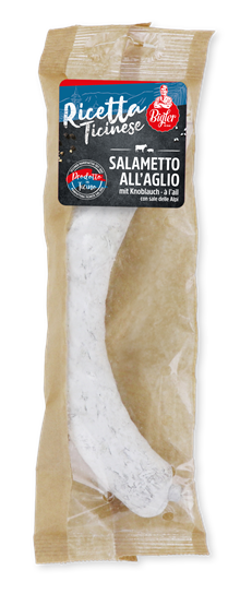 Salametto mit Knoblauch