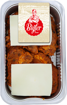 Steak au four gratiné au fromage