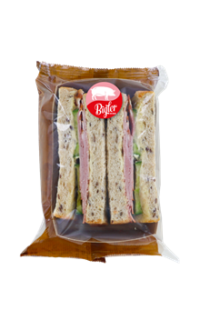 Sandwichbox con prosciutto con crosta