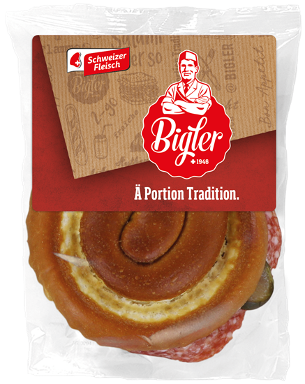Laugenschnägg Salami - Bigler