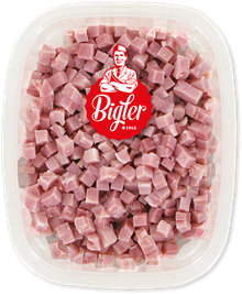 Schinkenwürfeli gekocht